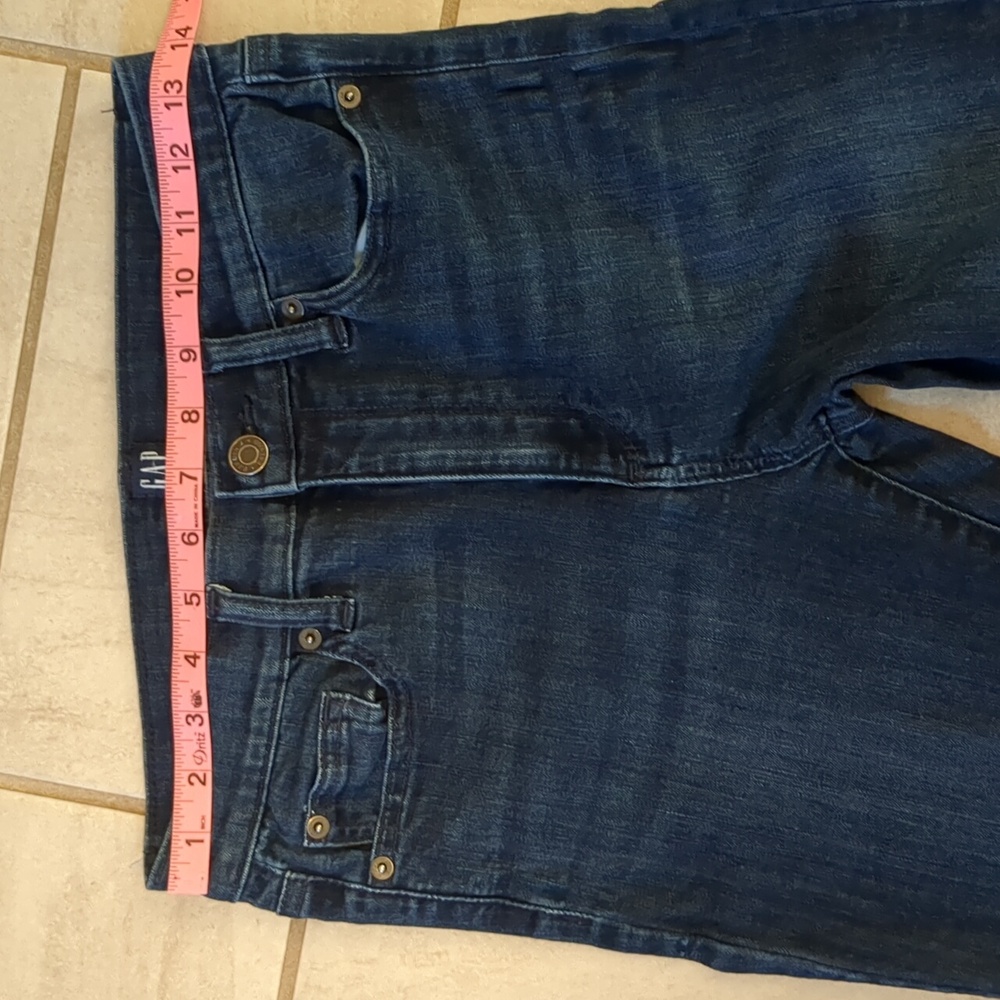 GAP Dark Wash Skinny Jeans 26 Regular - Picture 5 of 10